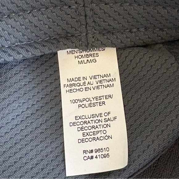 Under Armour Men's UA Iso-Chill ArmourVent Bucket Hat in pitch gray/graphite M/L - Picture 6 of 7